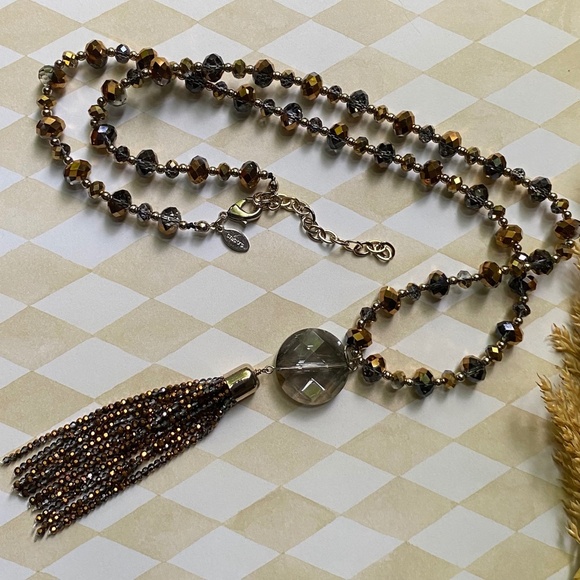 Chico's Tassel Necklace - Picture 2 of 9
